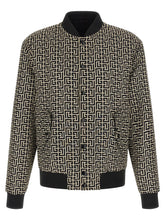 Balmain Black Polyamide Bomber