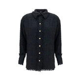 Balmain Black Polyamide Shirt