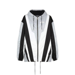 Balmain Black Polyester Shell Jacket