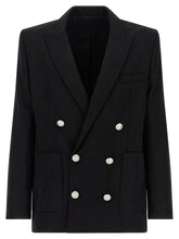 Balmain Black Virgin Wool Blazer - IT50 | L