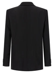 Balmain Black Virgin Wool Blazer - XXL
