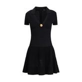 Balmain Black Viscose Casual Dress - IT40 | M