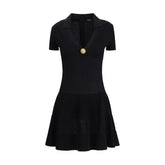 Balmain Black Viscose Casual Dress - IT42 | L