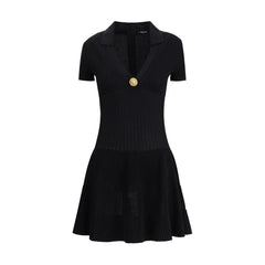 Balmain Black Viscose Casual Dress - IT42 | L