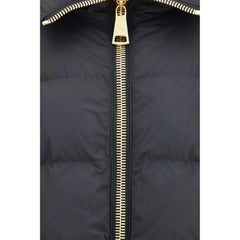 Balmain Black Viscose Full-Length Jacket - IT38 | S