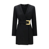 Blazer Balmain Noir en Laine Oves Aries