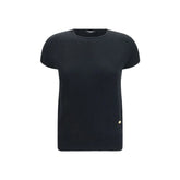 Pull sans manches en laine noire Balmain Oves Aries