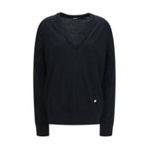 Sweat Balmain Noir en Laine Oves Aries - IT36 | XS