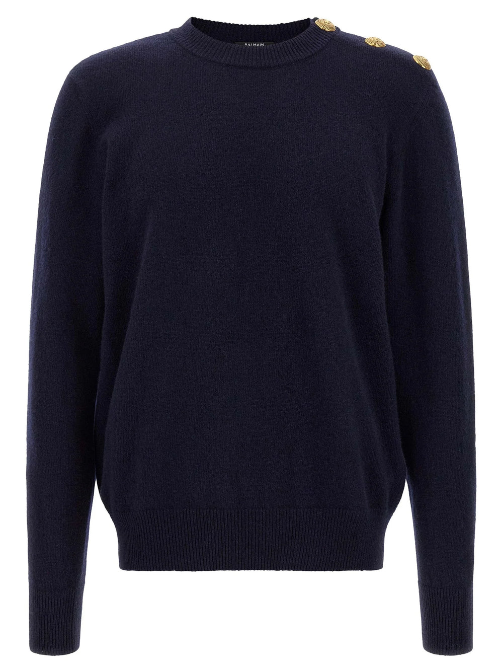 Balmain Blue Cashmere Cardigan