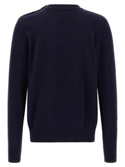 Balmain Blue Cashmere Cardigan