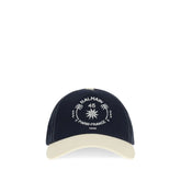 Balmain Blue Cotton Cap (Baseball Hat) - UNI
