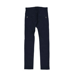 Balmain Blue Cotton Casual Pants