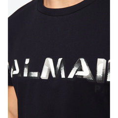 Balmain Blue Cotton T-Shirt - XS - T-Shirts