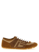 Balmain Brown Calfskin Sneakers - EU40/US10