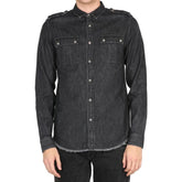 Balmain Cotton Denim Shirt - Shirts