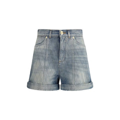 Balmain Denim Shorts - Denim Shorts