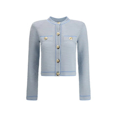 Balmain Embossed knit Cardigan - Cardigans