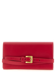 Balmain Fuchsia Calfskin Cardholder