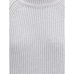Balmain Gray Wool Sweatshirt - M