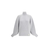 Balmain Gray Wool Sweatshirt - M