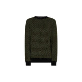 Balmain Green Wool Sweater - Sweaters