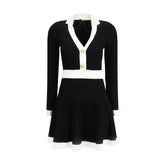 Balmain Knit short Dress - IT36 | XS