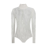 Balmain Lace Bodysuit - Bodysuits