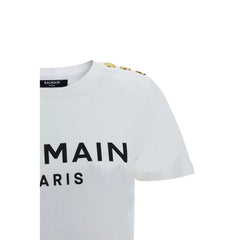 Balmain Logoed T-Shirt - XS - T-Shirts