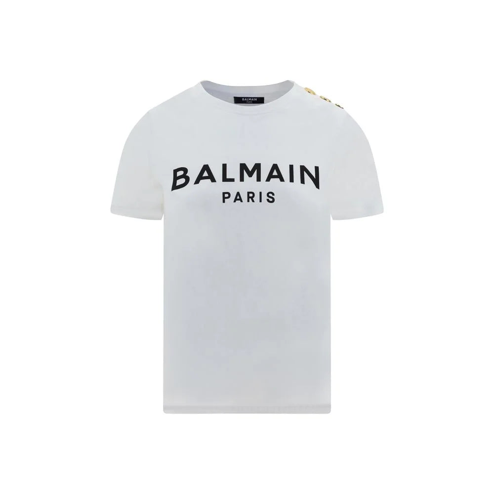 Balmain Logoed T-Shirt - XS - T-Shirts