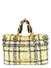 Sac cabas en polyester multicolore Balmain