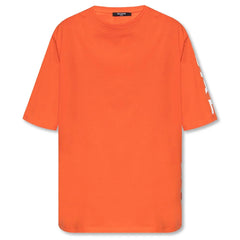 Balmain Orange Cotton T-Shirt - T-Shirts
