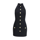 Balmain Sleeveless Short Dress - IT38 | S - Dresses