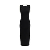 Balmain Sleeveless torsade knit long Dress - IT36 | XS - Dresses