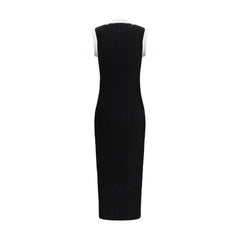 Balmain Sleeveless torsade knit long Dress - IT36 | XS - Dresses