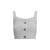Balmain Tweed crop Top - Crop Tops
