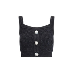 Balmain Tweed crop Top - Crop Tops