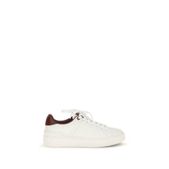Sneakers de sport Balmain en cuir de veau blanc Bos Taurus