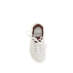 Sneakers de sport Balmain en cuir de veau blanc Bos Taurus