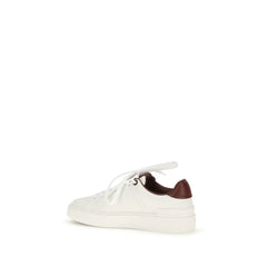 Sneakers de sport Balmain en cuir de veau blanc Bos Taurus