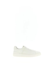 Balmain White Calfskin Sneakers