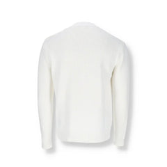 Balmain White Cotton Sweatshirt - L