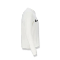 Balmain White Cotton Sweatshirt - L