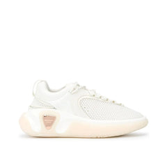 Balmain White Fabric Athletic Sneakers - EU40/US10