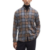 Barbour Beige Cotton Pattern Shirt - Shirts