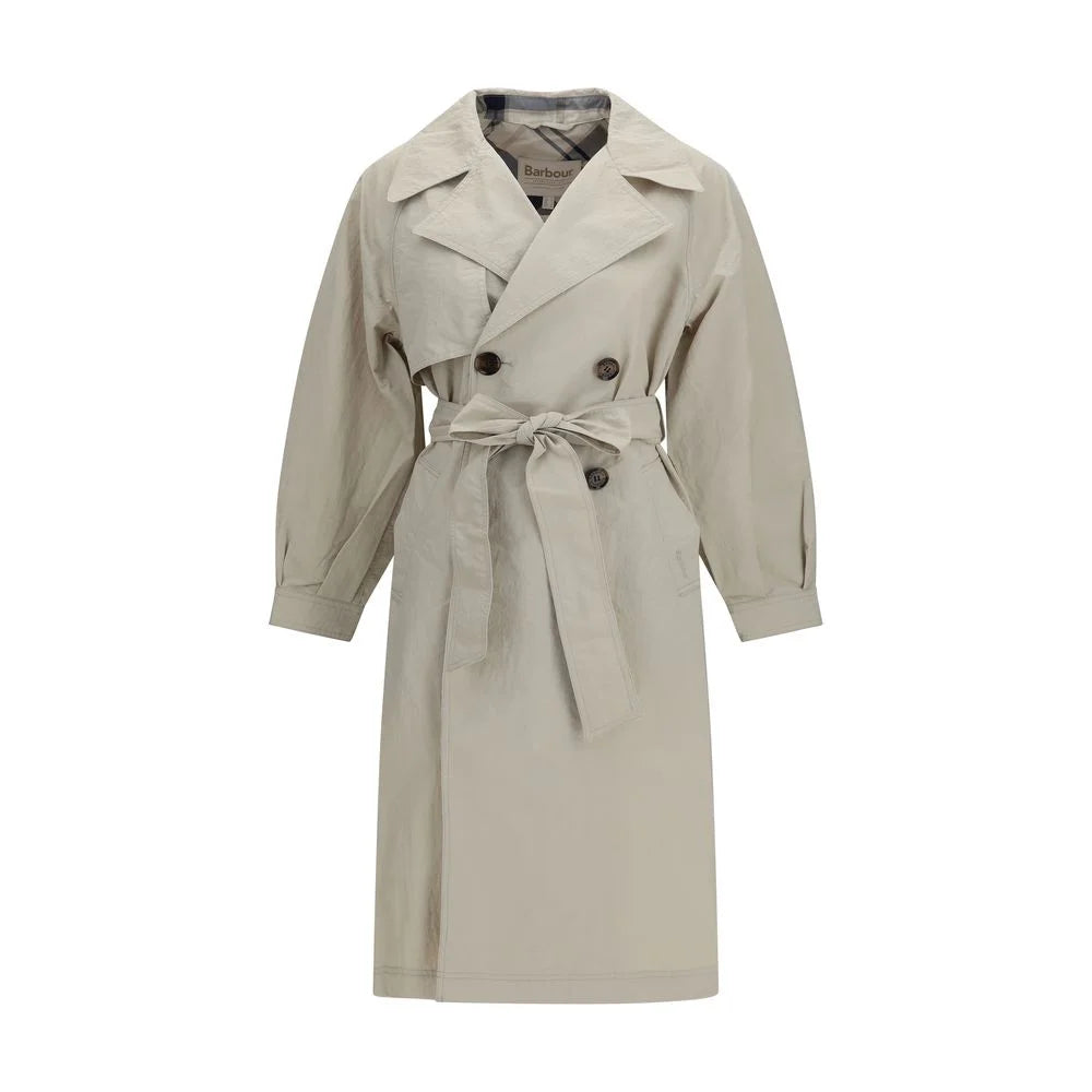 Barbour Beige Polyamide Trench Coat