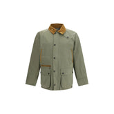 Barbour Bicolor Cotton Biker Jacket - Coats & Jackets