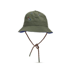 Barbour Bicolor Fabric Bucket Hat