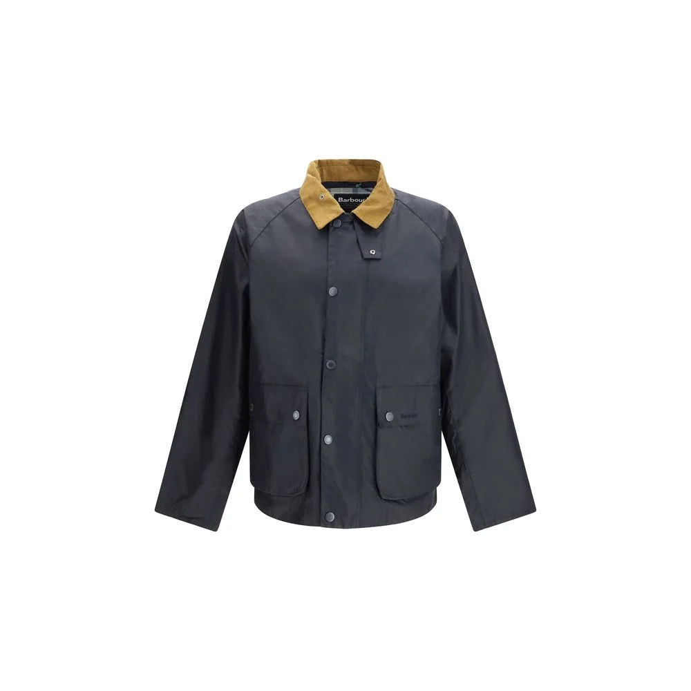 Barbour Blue Cotton Coat - Rain Coats