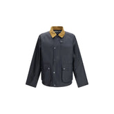Barbour Blue Cotton Coat - Rain Coats