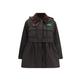 Barbour Brown Cotton Coat